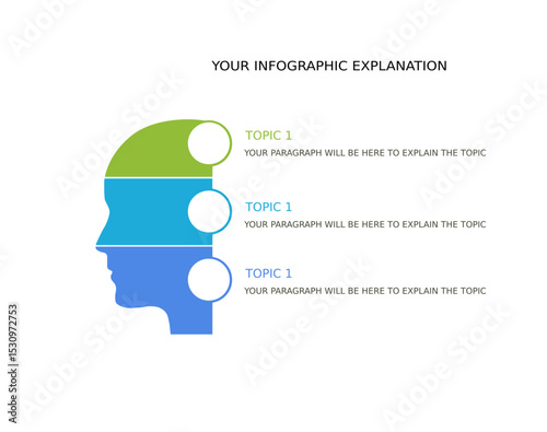 Modern infographic illustration representing brainstorming and idea generation,  Ideal for business strategy, innovation, education, and creative thinking themes, Brainstorming Infographic 