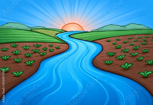 The worldwide effects of irrigation that uses a lot of energy on freshwater resources