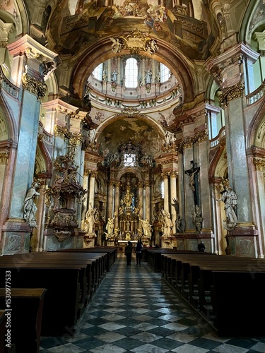 Photography St Nicholas church Prague Czech Republic