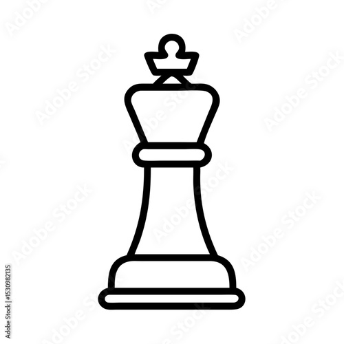king chess piece