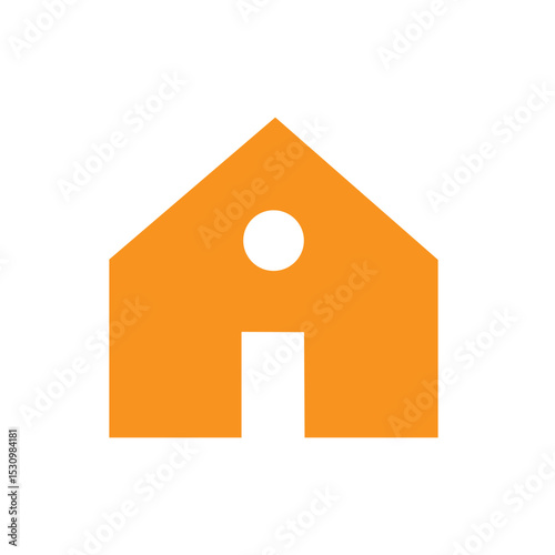 house icon isolated on white