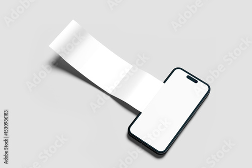 Blank carousel mock-up 