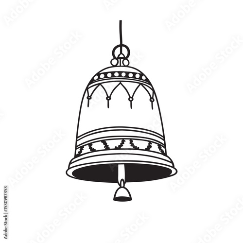 line art of indian idol immersion