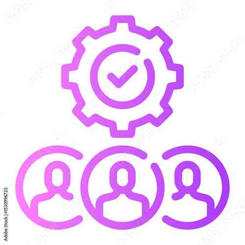 check gradient icon