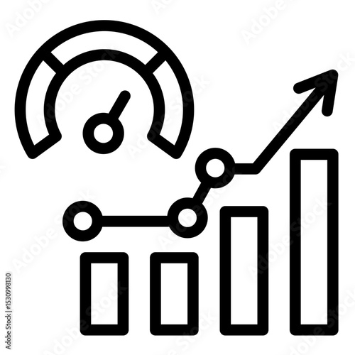 Performance Metrics  Icon	