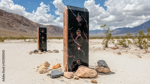 Desert Monoliths: Mystery Structures