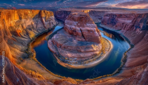 Notable attractions include Grand Canyon National Park, Glen Canyon, and Horseshoe Bend