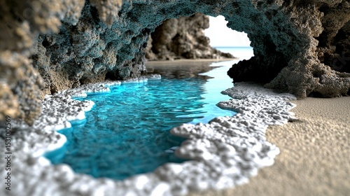 Hidden Cove Turquoise Waters
