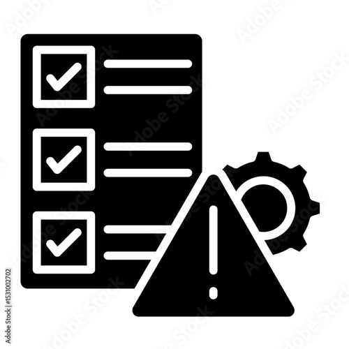 Risk Assessment  Icon	
