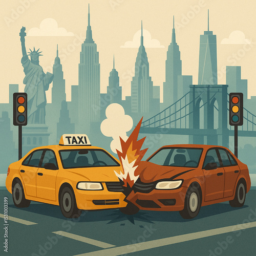     CAR CRACS IN NEW YORK