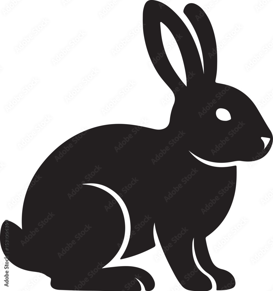 Obraz premium rabbit vector art খরগোস 