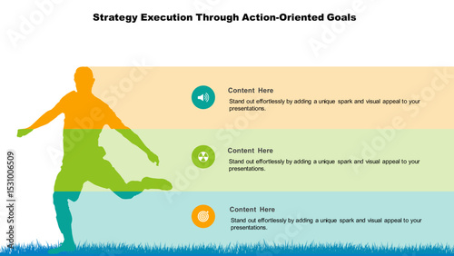 SVG_soccer_player_business_infographic_slide_vector. Fully editable vector SVG file compatible with PowerPoint, Illustrator, and most vector-based applications.
