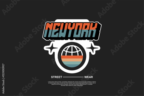 typography vector asset poster and tshirt printing for streetwear suitable for printing	