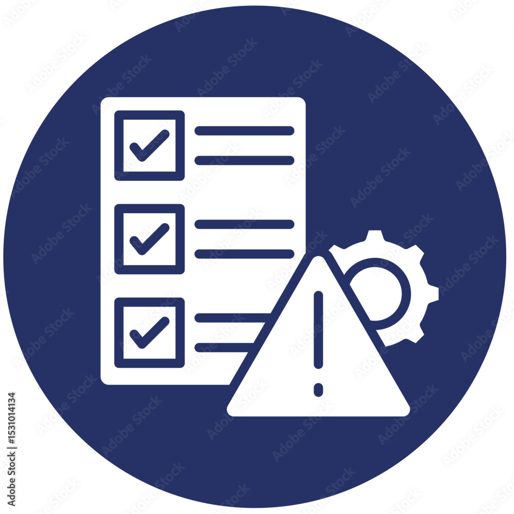 Risk Assessment Icon Risk Assessment Icon