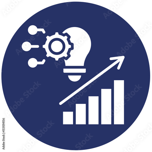 Business Intelligence  Icon	