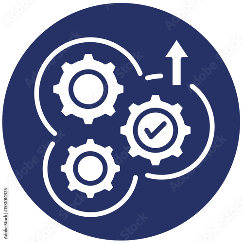 Process Improvement  Icon	