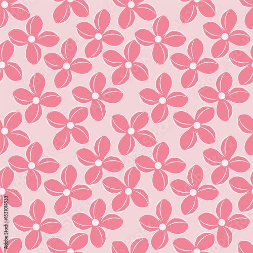 textile design with cute silhouette foliage pattern image
