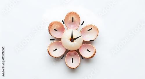 Lychee Clock: A Creative Fruit Timepiece Design