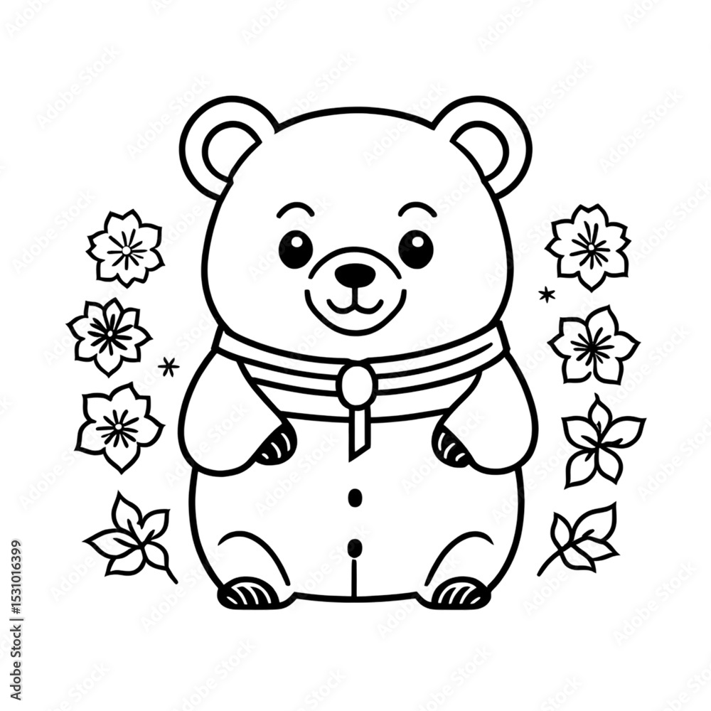 Obraz premium くま｜Bear