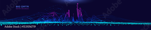 Abstract analytical background with analyze data chart. Analytics algorithms. Big data. Quantum cryptography concept. Data chart.  Banner for business, science and technology. Data chart