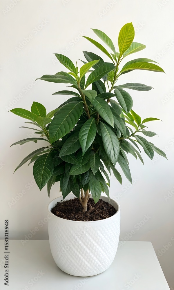 Fototapeta premium green plant in a pot