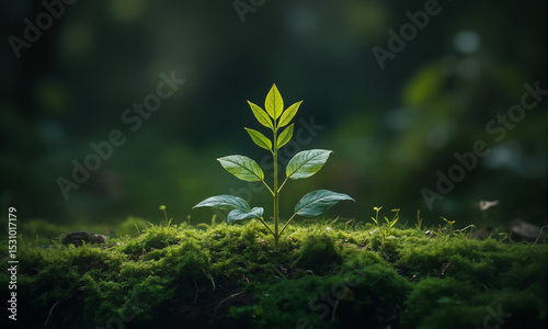 A new plant in green area