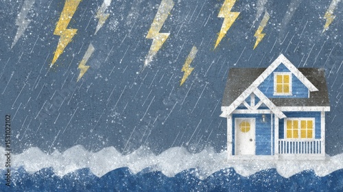 Rising water levels and intensifying storms put homes at risk, highlighting the imperative of implementing green energy and pollution control solutions