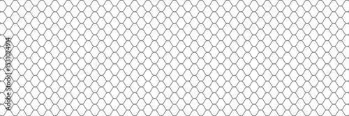 Honeycomb pattern with hexagon mesh. Texture bee comb grid. Flat vector illustration isolated on white background. vector ilustration