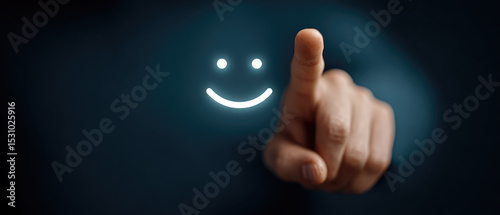 User satisfaction survey evaluating client feedback on digital service quality and emotional response through ratings and reviews