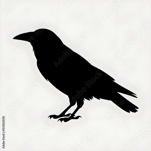 crow is black bird in world