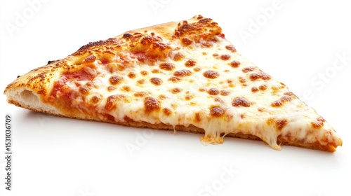 Close-up pizza slice