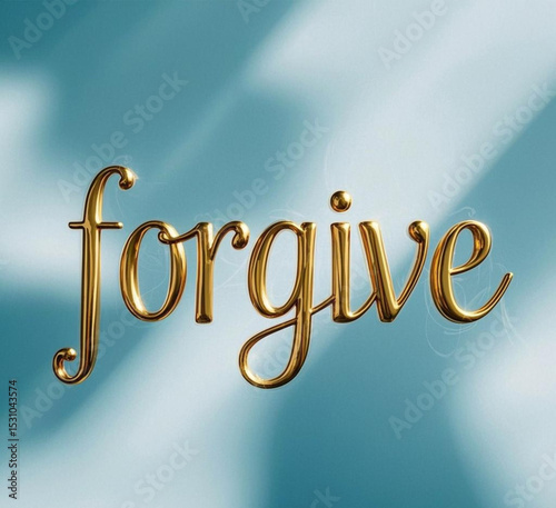 illustration vector text forgive 