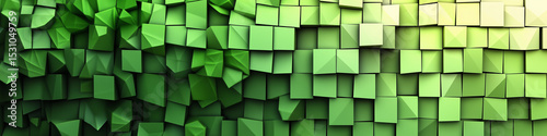 Abstract green and lime background