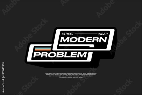 typography vector asset poster and tshirt printing for streetwear suitable for printing	