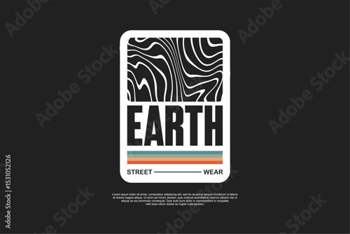 typography vector asset poster and tshirt printing for streetwear suitable for printing	