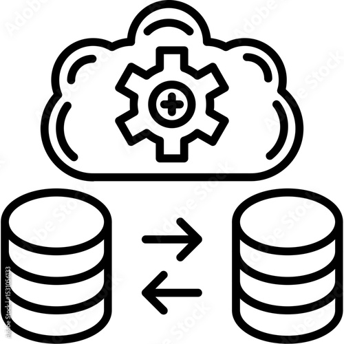 Cross-Region Replication Icon