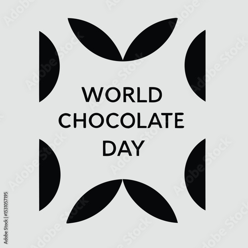 world chocolate day with chocolate and candy
