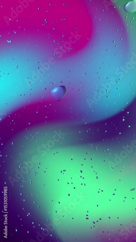 Blue green and purple  gradient with raindrop effect suitable for backgrounds, posters, digital art projects, websites, and contemporary prints. Vibrant colors and mesmerizing patterns.
