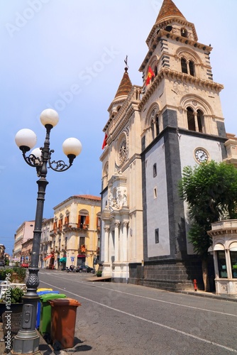 Cathedral church in Acireale, Italy
