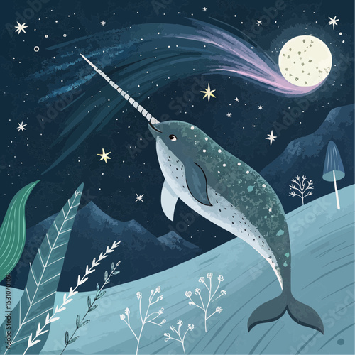 Cosmic Sea Unicorn