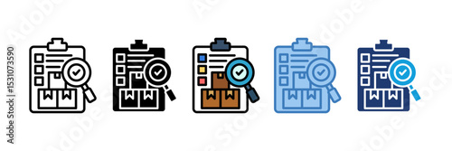 Quality Control Icon Element For Design