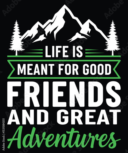 Adventure Friends Mountain T-Shirt