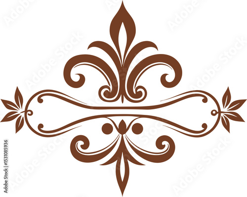 A diverse collection of decorative vector designs, ranging from intricate black and brown floral and scrollwork motifs to vibrant, multi-colored paint splatters and concentric circles, showcasing vari