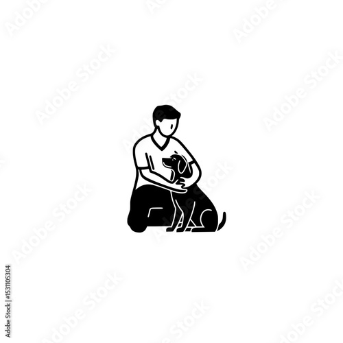 Animal pet care icon