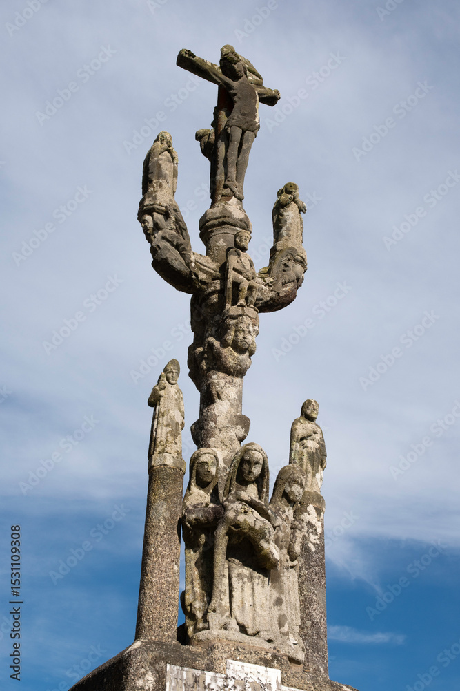 Fototapeta premium Église Saint Amet de Nizon, Pont Aven, 29, Finistere, France