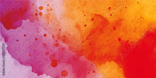 abstract watercolor background with clouds.
