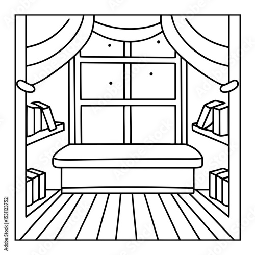 black and white coloring pages