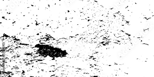 Black grunge abstract dirty background. Dust and scratches on a white background. Distressed Rough Black cracked wall slate texture wall grunge backdrop rough background.