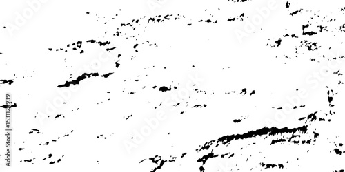 Black grunge abstract dirty background. Dust and scratches on a white background. Distressed Rough Black cracked wall slate texture wall grunge backdrop rough background.