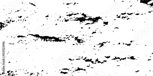 Black grunge abstract dirty background. Dust and scratches on a white background. Distressed Rough Black cracked wall slate texture wall grunge backdrop rough background.